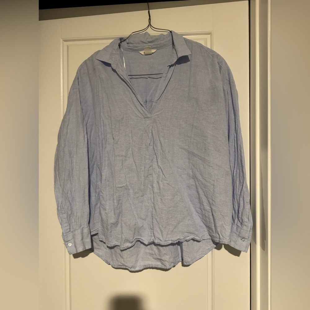 H&M Linen Blend Top